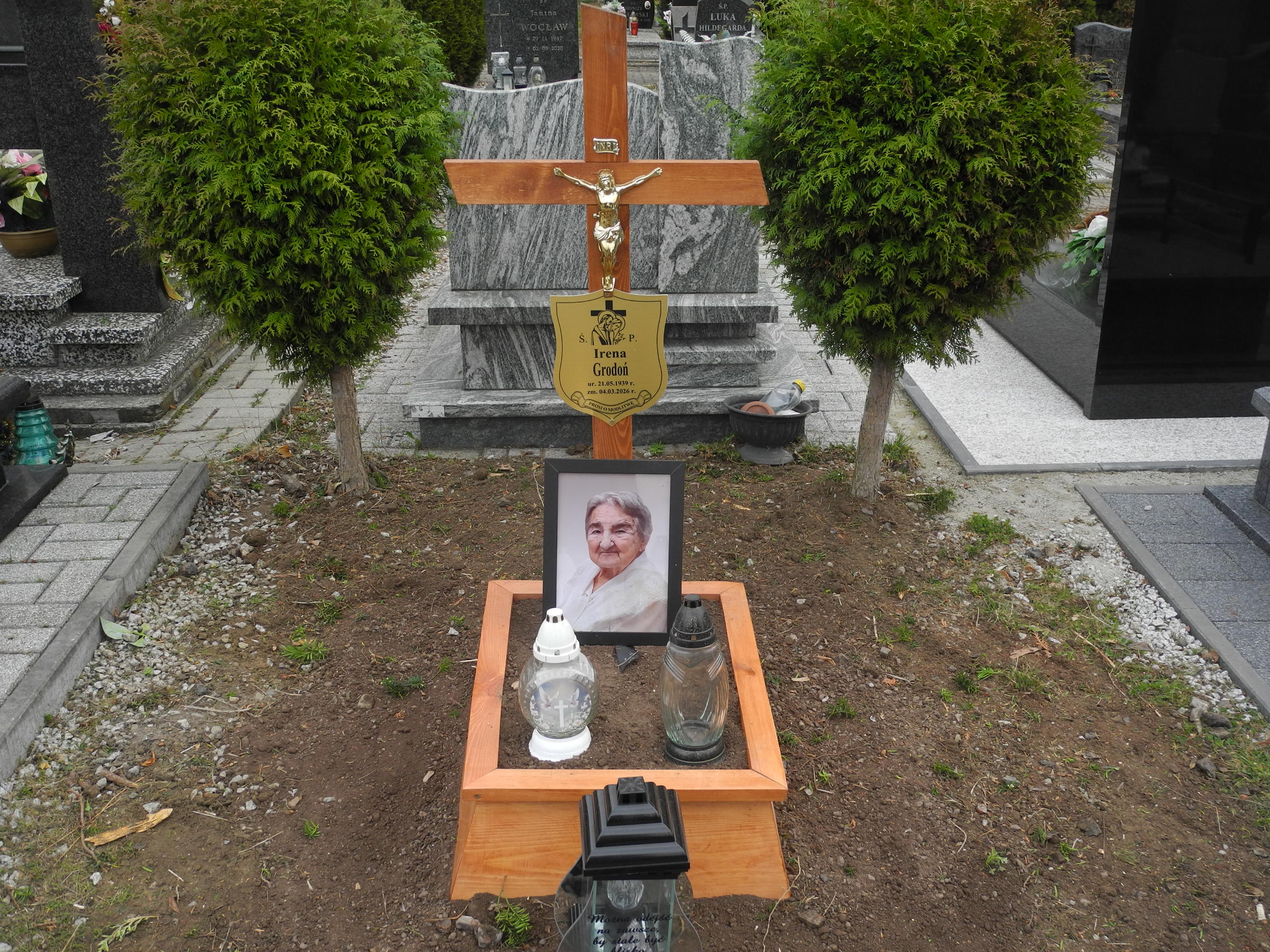 Grób Irena Grodoń
