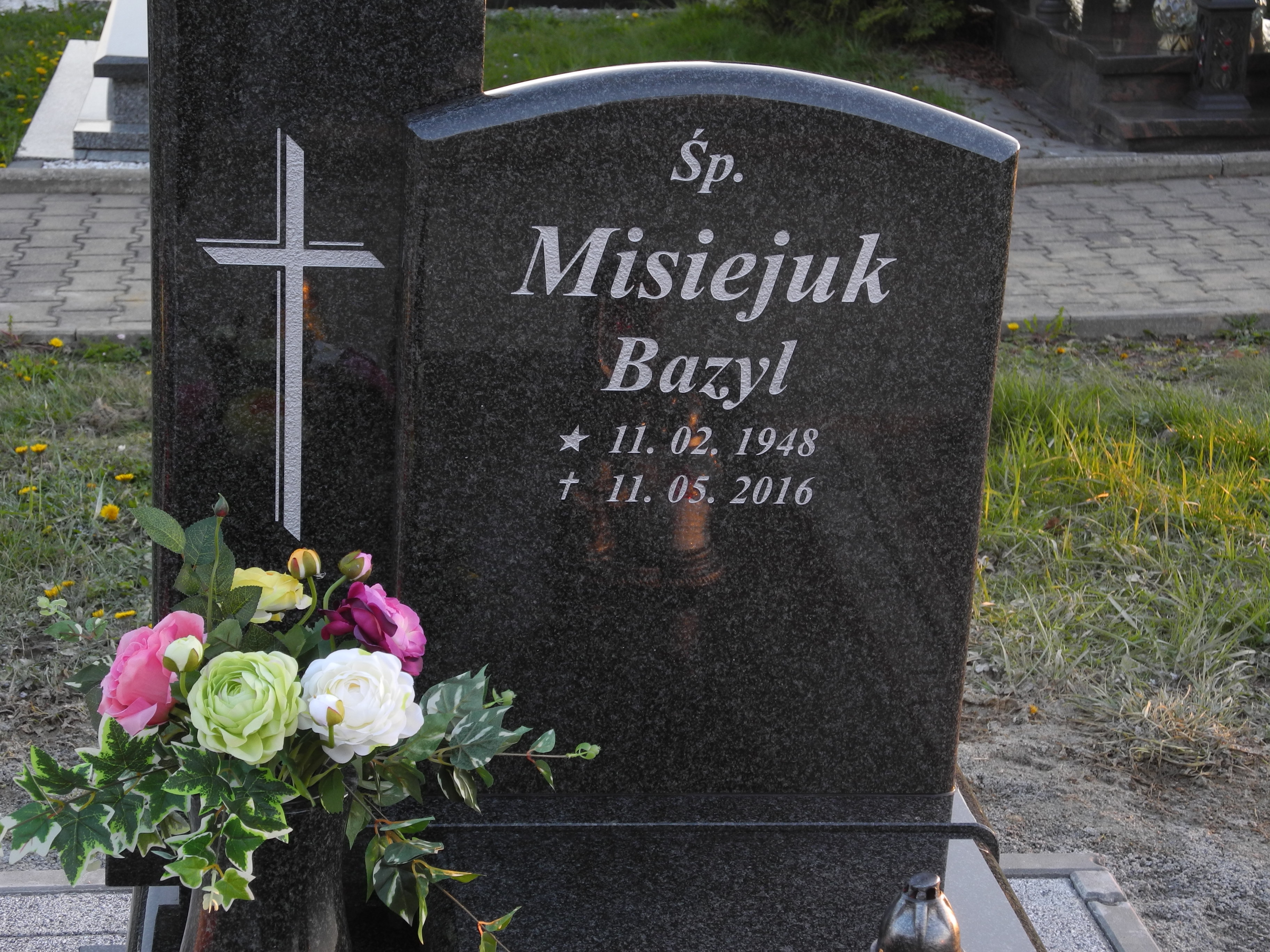 Grób Bazyl Misiejuk