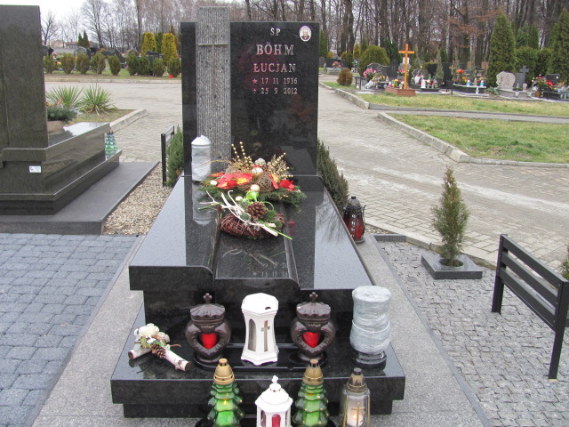 Grób Łucjan Bohm
