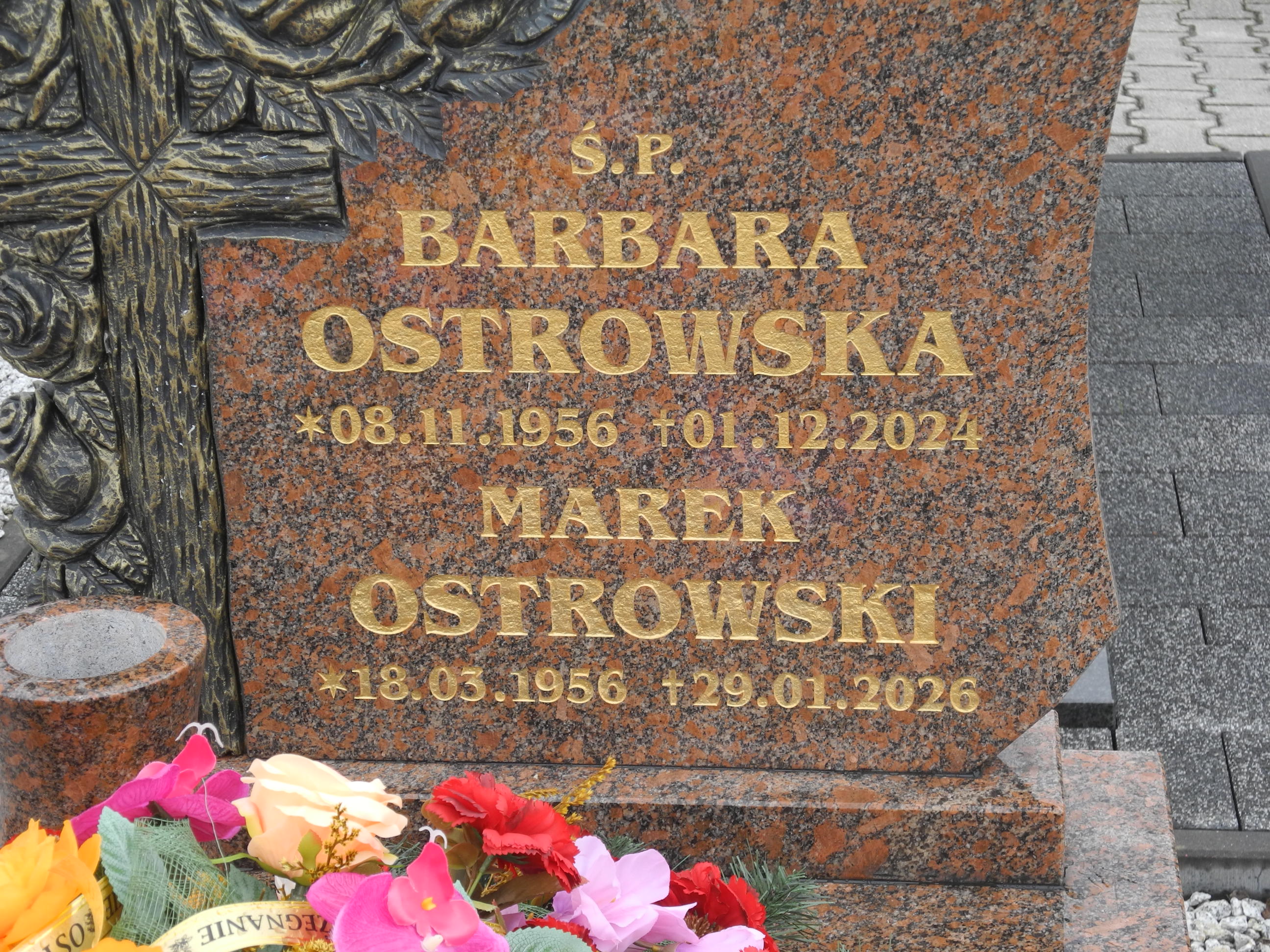 Grób Marek Ostrowski