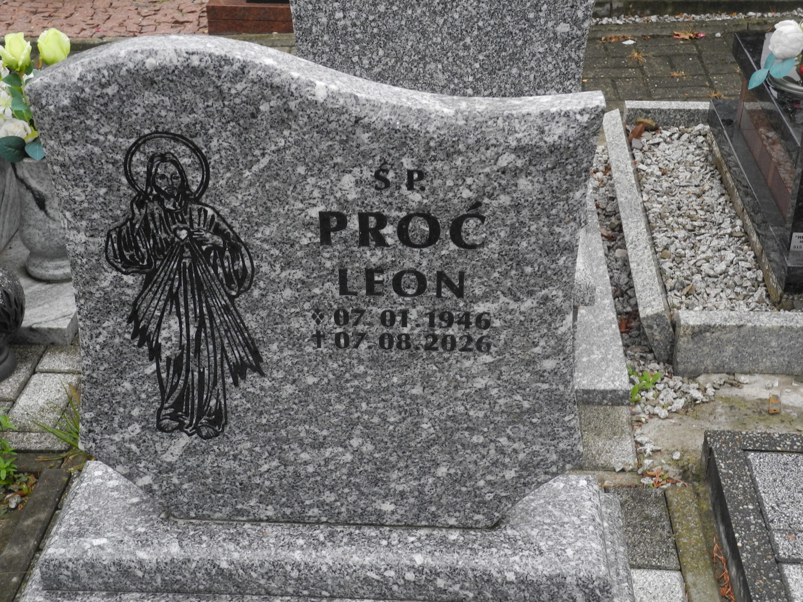Leon Proć 1946 Mikołów (Salwatorianie) - Grobonet - Wyszukiwarka osób pochowanych